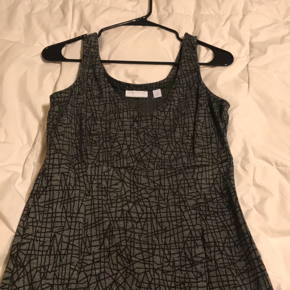 New York & Company dress - Charcoal w/ black